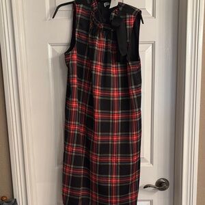 J. Crew Multicolor Plaid Dress